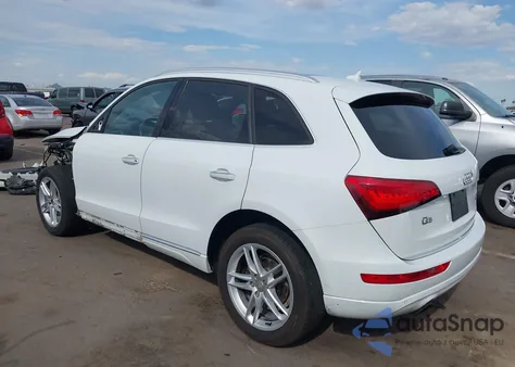 2017 Audi Q5 2.0T Premium from USA, damaged, VIN WA1C2AFPXHA092879